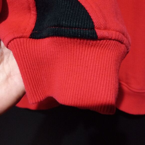 Vintage Georgia Bulldogs Nike Half-Zip Pullover Jacket - Red - Picture 6 of 7